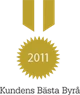 Winston kom på 1:a plats i Kundens bästa byrå 2011